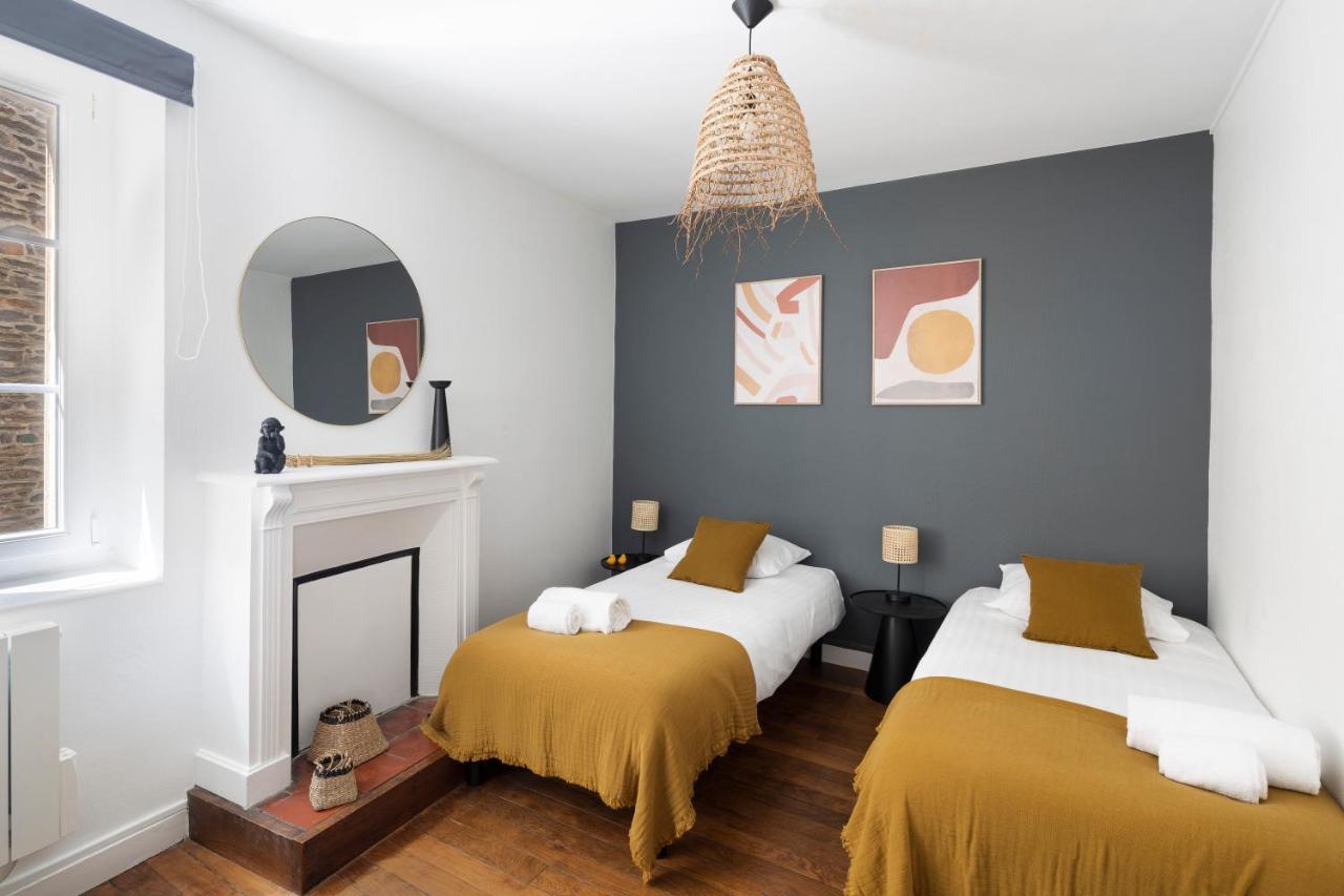 Le Carre Sainte-Anne - Appt En Plein Centre Historique Apartment Rennes Luaran gambar